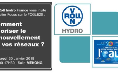 Comment prioriser le renouvellement de vos réseaux ? Venez en parler au CGLE20